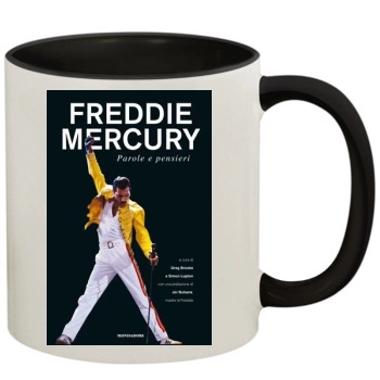 Freddie Mercury 11oz Colored Inner & Handle Mug