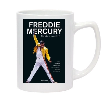 Freddie Mercury 14oz White Statesman Mug