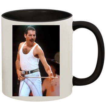 Freddie Mercury 11oz Colored Inner & Handle Mug