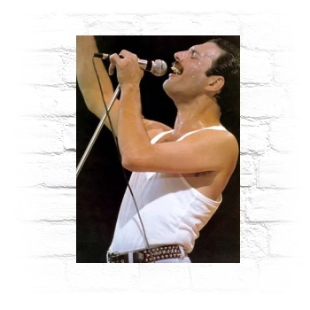 Freddie Mercury Metal Wall Art