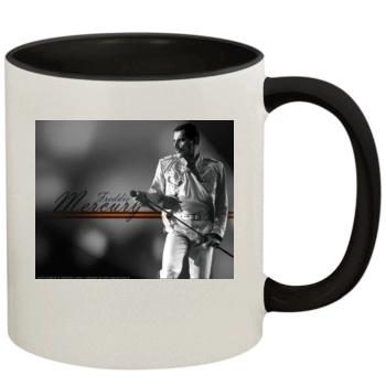 Freddie Mercury 11oz Colored Inner & Handle Mug