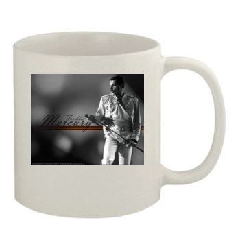 Freddie Mercury 11oz White Mug