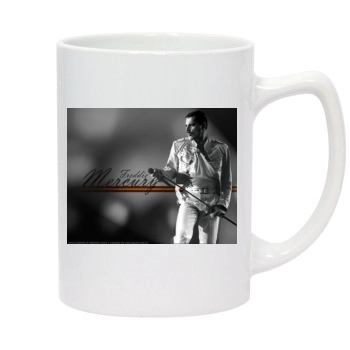 Freddie Mercury 14oz White Statesman Mug