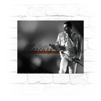 Freddie Mercury Metal Wall Art