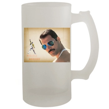 Freddie Mercury 16oz Frosted Beer Stein