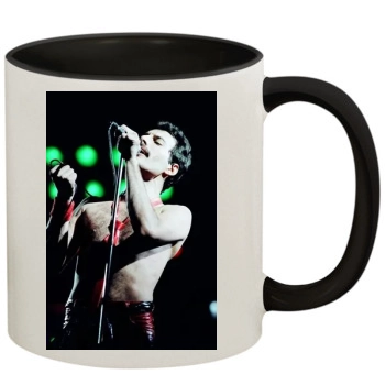 Freddie Mercury 11oz Colored Inner & Handle Mug