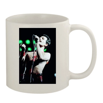 Freddie Mercury 11oz White Mug