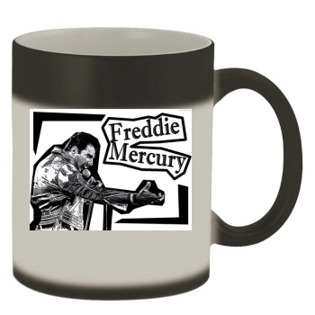 Freddie Mercury Color Changing Mug