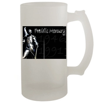 Freddie Mercury 16oz Frosted Beer Stein