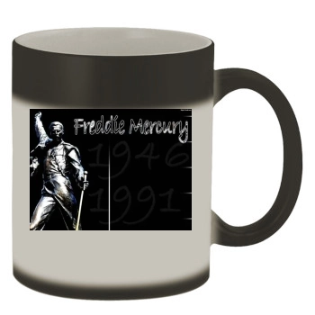 Freddie Mercury Color Changing Mug