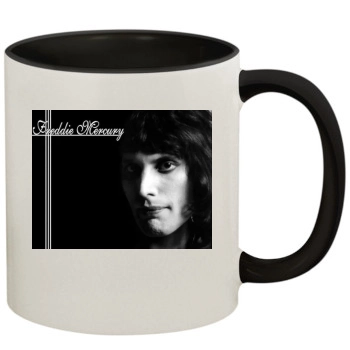 Freddie Mercury 11oz Colored Inner & Handle Mug