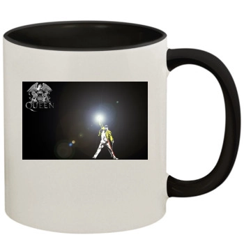 Freddie Mercury 11oz Colored Inner & Handle Mug