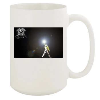 Freddie Mercury 15oz White Mug