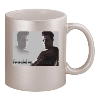 Freddie Prinze Jr 11oz Metallic Silver Mug