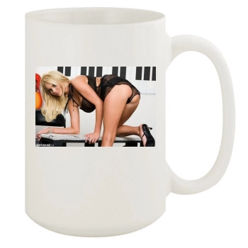 Hanna Hilton 15oz White Mug