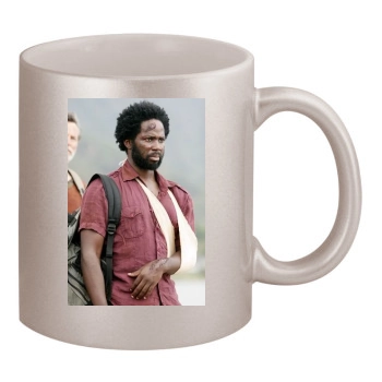 Harold Perrineau 11oz Metallic Silver Mug