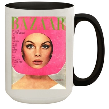 Harpers Bazaar 15oz Colored Inner & Handle Mug