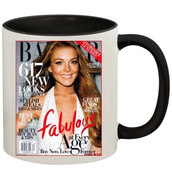 Harpers Bazaar 11oz Colored Inner & Handle Mug