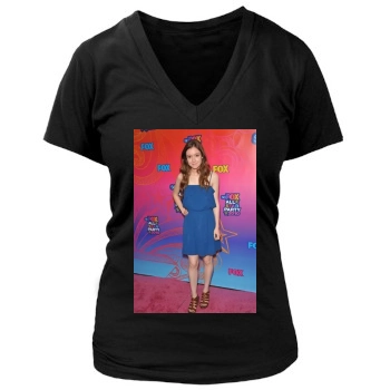 Hayley McFarland Women's Deep V-Neck TShirt