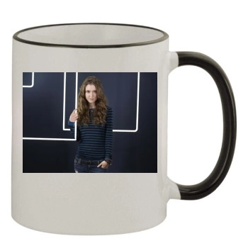 Hayley McFarland 11oz Colored Rim & Handle Mug