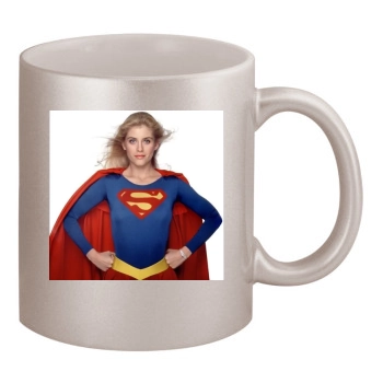 Helen Slater 11oz Metallic Silver Mug