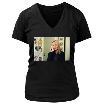 Hope Davis Women's Deep V-Neck TShirt