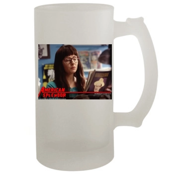 Hope Davis 16oz Frosted Beer Stein