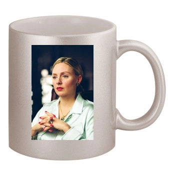 Hope Davis 11oz Metallic Silver Mug