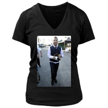 Howie Dorough Women's Deep V-Neck TShirt