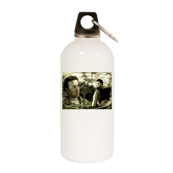 Howie Dorough White Water Bottle With Carabiner