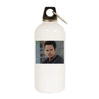 Kevin Dillon White Water Bottle With Carabiner