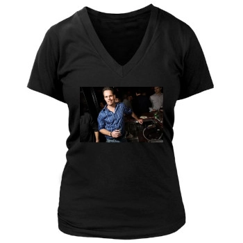 Kevin Dillon Women's Deep V-Neck TShirt