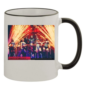 The Pussycat Dolls 11oz Colored Rim & Handle Mug