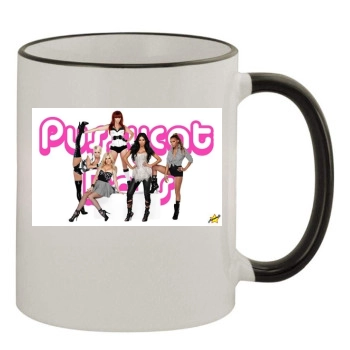 The Pussycat Dolls 11oz Colored Rim & Handle Mug