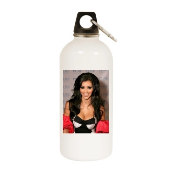 The Pussycat Dolls White Water Bottle With Carabiner