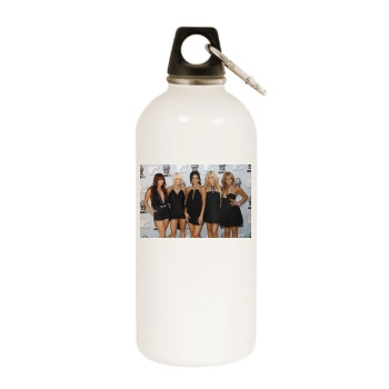 The Pussycat Dolls White Water Bottle With Carabiner