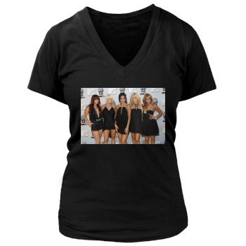 The Pussycat Dolls Women's Deep V-Neck TShirt