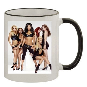 The Pussycat Dolls 11oz Colored Rim & Handle Mug