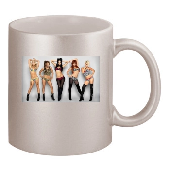 The Pussycat Dolls 11oz Metallic Silver Mug