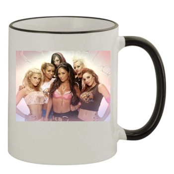 The Pussycat Dolls 11oz Colored Rim & Handle Mug