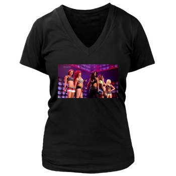 The Pussycat Dolls Women's Deep V-Neck TShirt