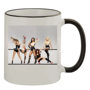 The Pussycat Dolls 11oz Colored Rim & Handle Mug