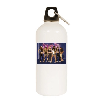 The Pussycat Dolls White Water Bottle With Carabiner