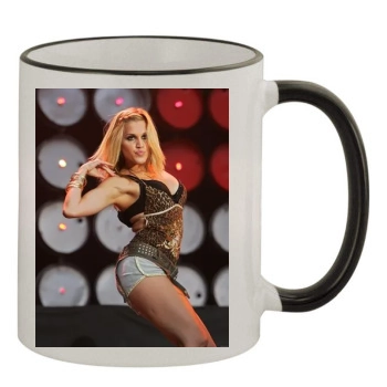 The Pussycat Dolls 11oz Colored Rim & Handle Mug