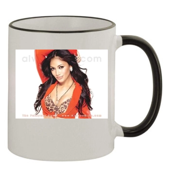 The Pussycat Dolls 11oz Colored Rim & Handle Mug