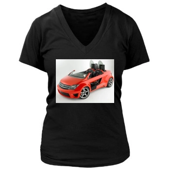 Scion Five Axis xA Speedster Concept Women's Deep V-Neck TShirt