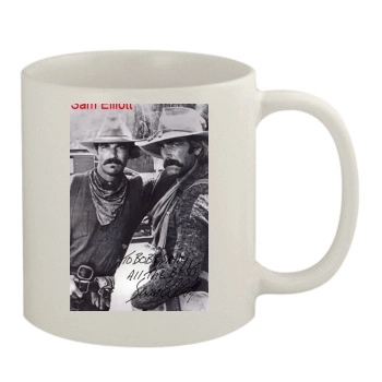 Sam Elliott 11oz White Mug