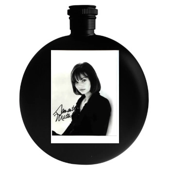 Samantha Mathis Round Flask