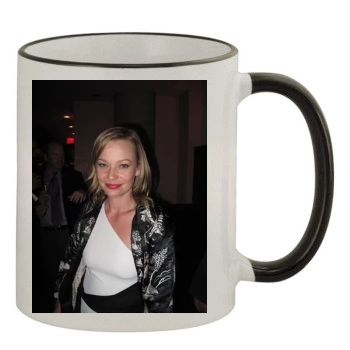 Samantha Mathis 11oz Colored Rim & Handle Mug