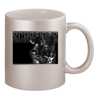 Scoprions 11oz Metallic Silver Mug